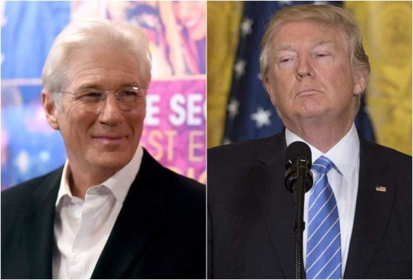  El actor Richard Gere arremete contra el presidente de Estados Unidos: Trump es un matón