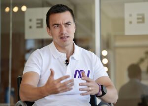 Presidente Noboa:  Consultamos a los ecuatorianos y ellos han hablado. Nosotros respetamos la voluntad del pueblo ecuatoriano.