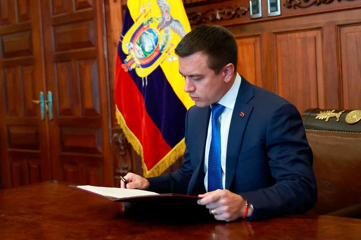 Se confirma triunfo de Daniel Noboa : alcanzó el 55,62% de los votos al cierre del proceso de escrutinio