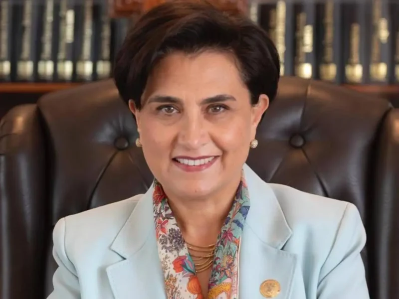 Gabriela Sommerfeld, canciller, y Christopher Landau, secretario de Estado Adjunto de los Estados Unidos, hablaron sobre seguridad, migración y comercio.