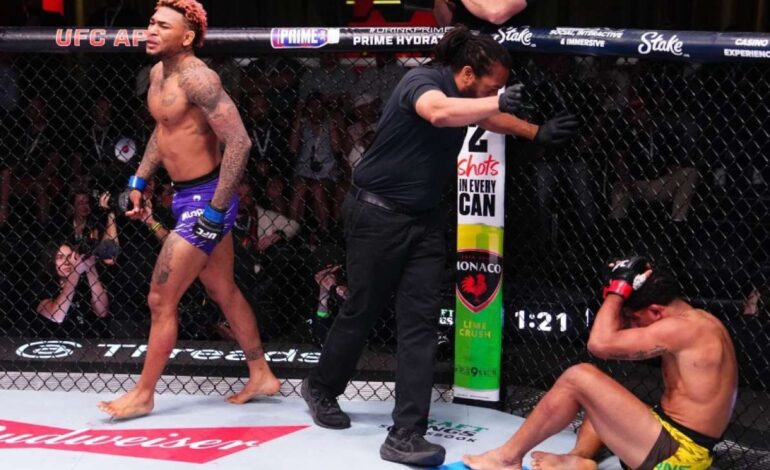 ESPECTACULAR: Michael Morales le pone KO a Gilbert Burns