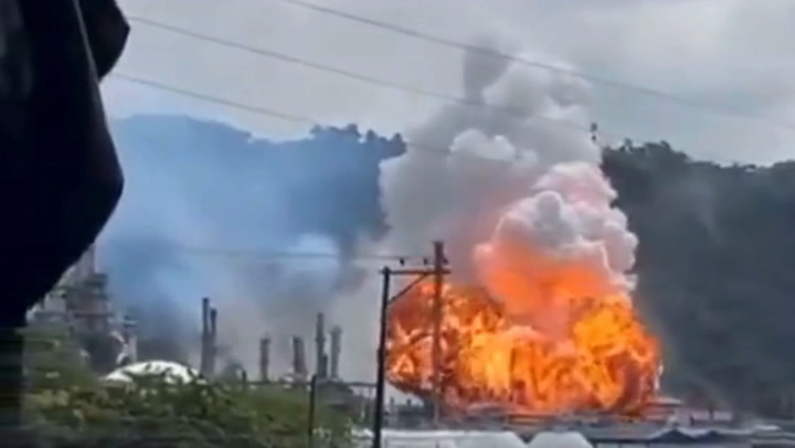  Explosión en la Refinería de Esmeraldas