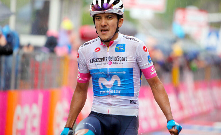 CARAPAZ gana la etapa 11 del Giro de Italia
