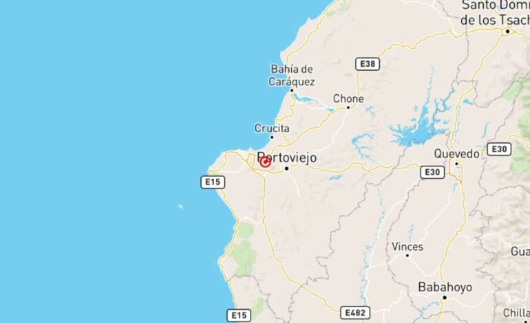  Tres sismos en siete horas en la Costa de Ecuador