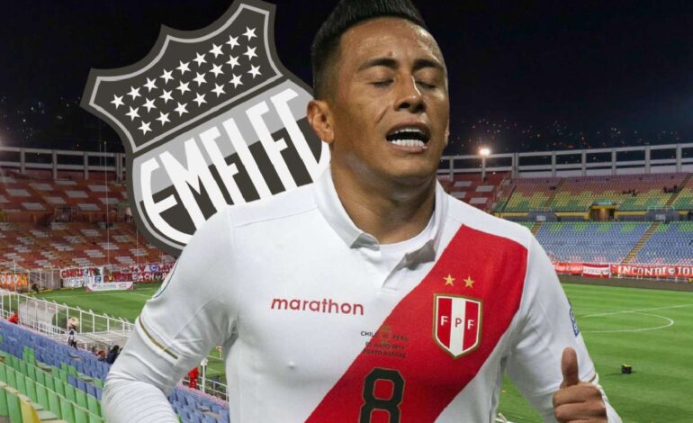 El jugador peruano Christian Cueva es el nuevo refuerzo de Emelec