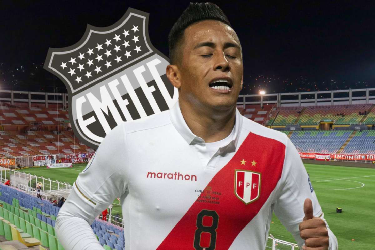 El jugador peruano Christian Cueva es el nuevo refuerzo de Emelec