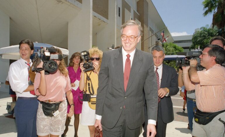 Roy Black el polémico abogado de Jeffrey Epstein murió este martes rodeado de secretos, escándalos y poder detrás de su legado judicial