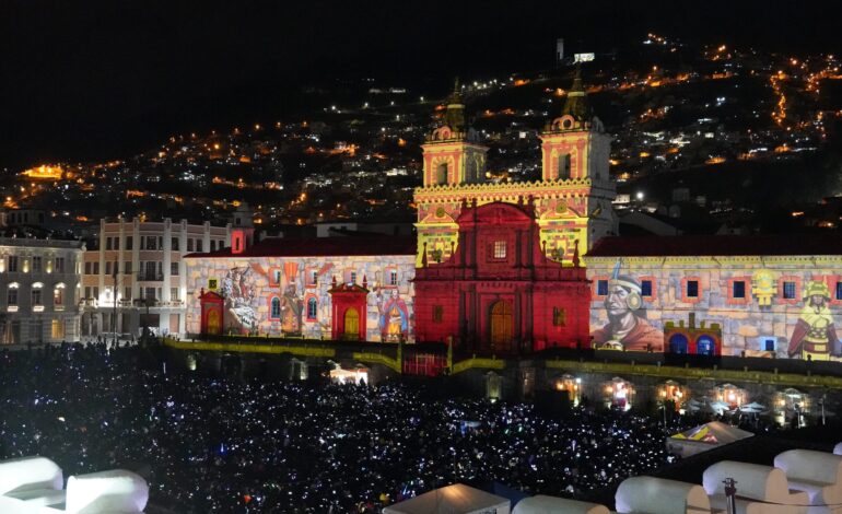 Festival de luces ‘Quito Luz de América’ tendrá plan especial de movilidad