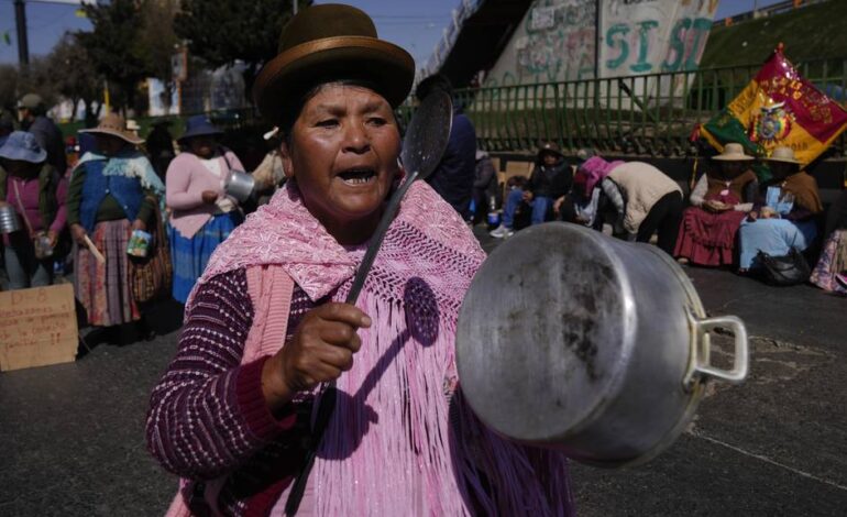 Bolivia atraviesa una crisis generalizada: “La izquierda está bastante abollada”