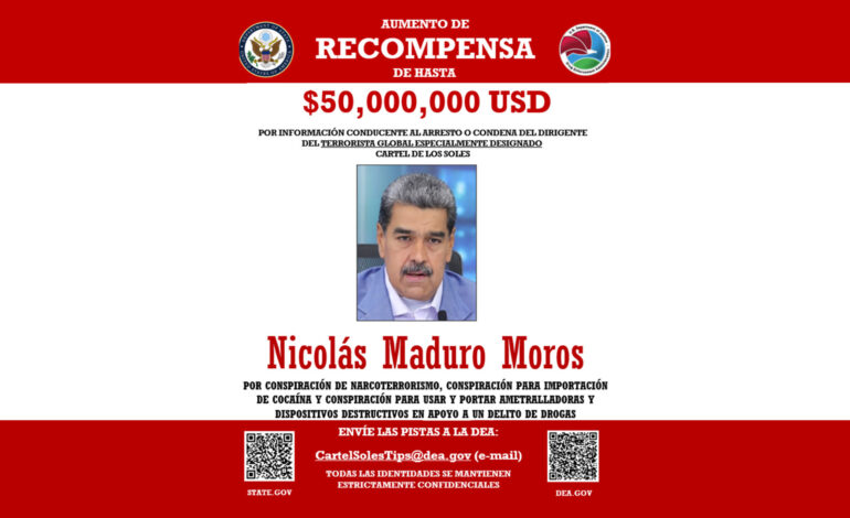 Gobierno de Donald Trump presionan al dictador Nicolás Maduro para su salida del poder en Venezuela