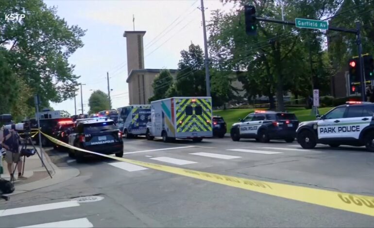 Horror del tiroteo en un colegio católico de Minnesota, menor de 10 años relata