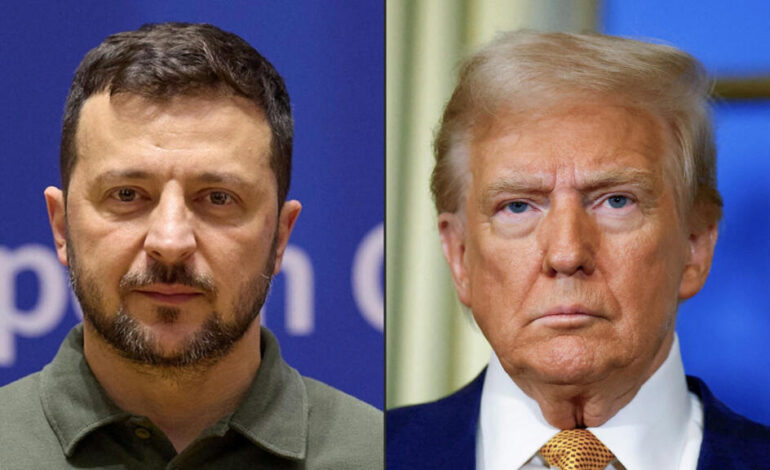 Zelenski insta a Donald Trump a instaurar “la paz por la fuerza” contra Rusia