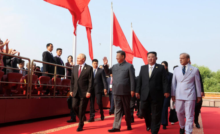 Captan conversación entre Putin y Xi Jinping durante la exhibición del poder militar de China: “Órganos humanos”
