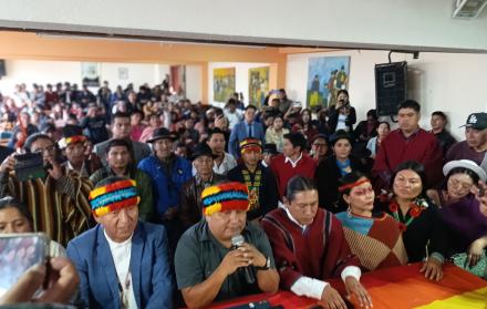 La Conaie convoca a un paro nacional indefinido