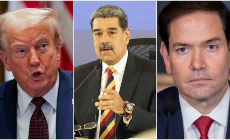Secretario Marco Rubio intentaría convencer a Donald Trump de atacar a Maduro, aunque habría inesperada oposición en la Casa Blanca