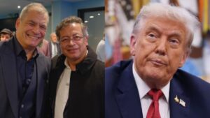 Rafael Correa, desató ola de comentarios por ácido mensaje en medio de pelea entre Petro y Trump