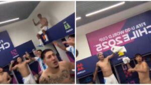 Indignación en Colombia luego del festejo de Argentina Sub 20: grabaron burla contra la Selección cafetera