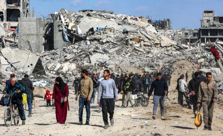  Israel acusa a Hamas de romper el alto al fuego y suspende la entrada de ayuda humanitaria