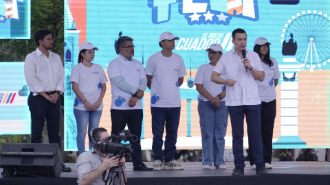  Daniel Noboa asistió al Independencia Fest en Guayaquil