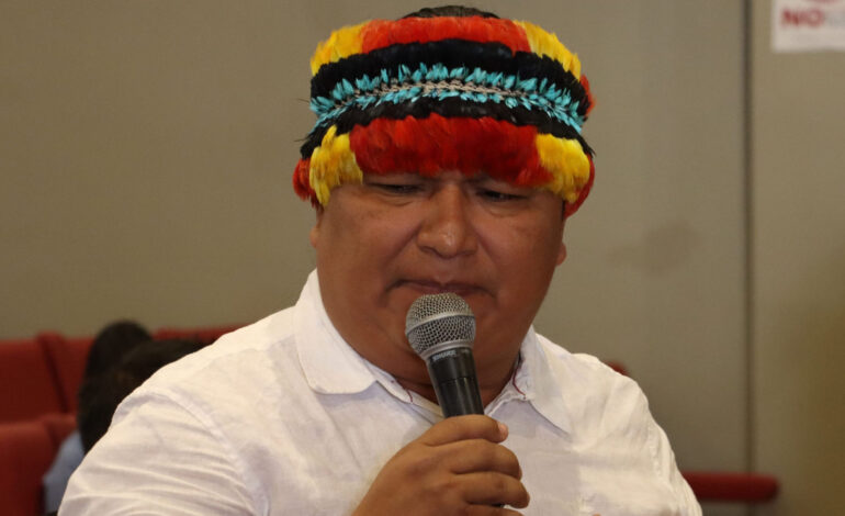  «Vamos a tomarnos Quito»: pronunciamiento del presidente de la Conaie Marlon Vargas
