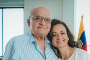 Marcela Aguiñaga confirmó la muerte de su padre, Roosevelt Aguiñaga