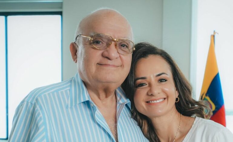 Marcela Aguiñaga confirmó la muerte de su padre, Roosevelt Aguiñaga