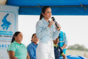 Marcela Aguiñaga queda fuera de la Revolución Ciudadana, la prefecta del Guayas confirmó en sus redes sociales