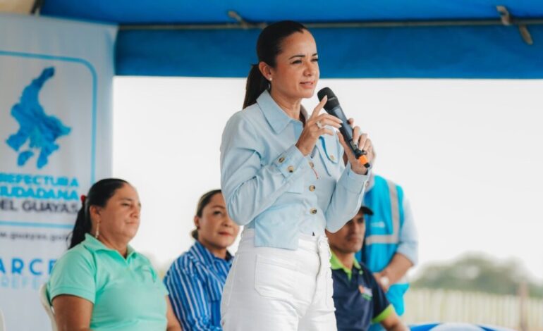  Marcela Aguiñaga queda fuera de la Revolución Ciudadana, la prefecta del Guayas confirmó en sus redes sociales