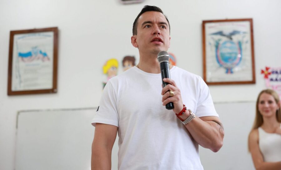 Presidente Noboa: “Mi recomendación es que Mario Godoy renuncie, después de su comparecencia en la Asamblea»