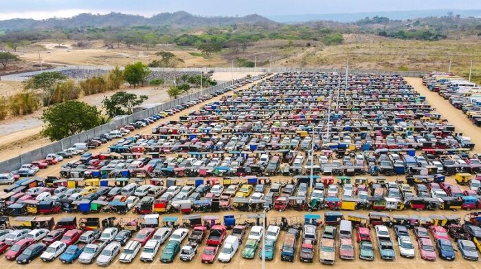 2.233 vehículos serán chatarrizados en 10 provincias, así anuncio la Policía