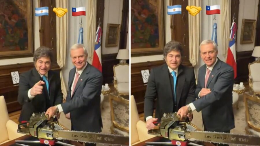 El presidente argentino, Javier Milei, se reunió este martes en Buenos Aires con José Antonio Kast en la primera visita al extranjero de este como mandatario electo de Chile