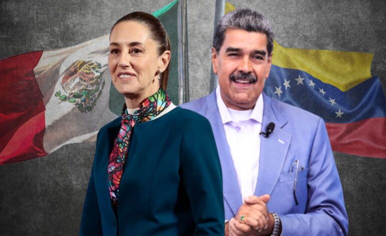 La presidenta de México desafió a Donald Trump en defensa de Maduro