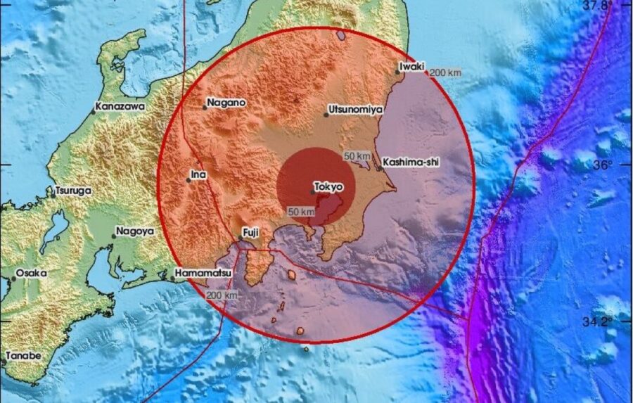 Terremoto potente  en Japón provoca alerta de tsunami