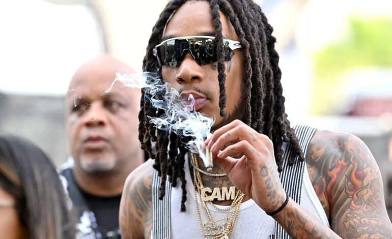 Rapero Wiz Khalifa condenado a nueve meses de cárcel