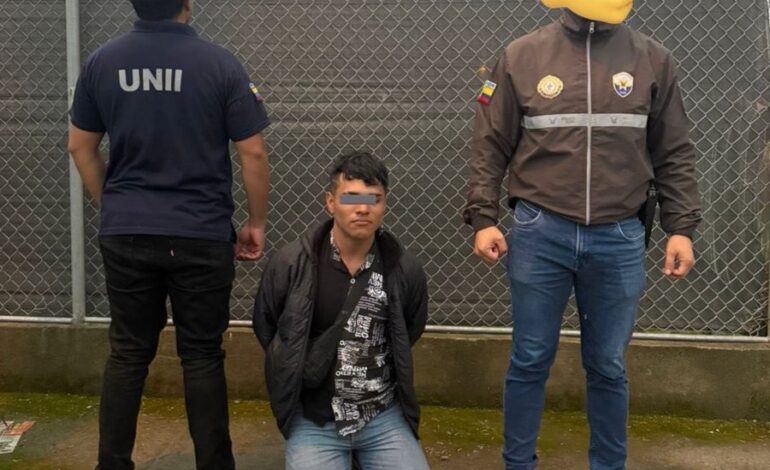 La Policía Nacional capturó al presunto asesino del periodista Xavier Ramos