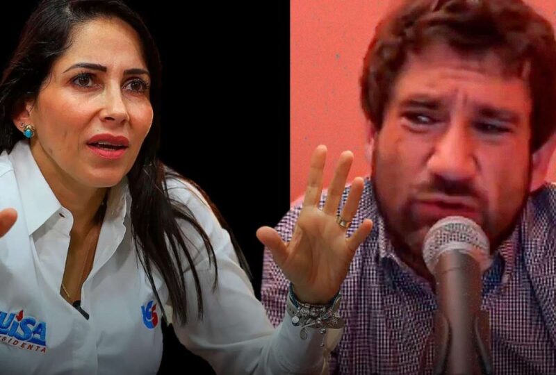 Graves acusaciones entre «correistas» Luisa González y Jacobo García se enfrentaron en redes sociales