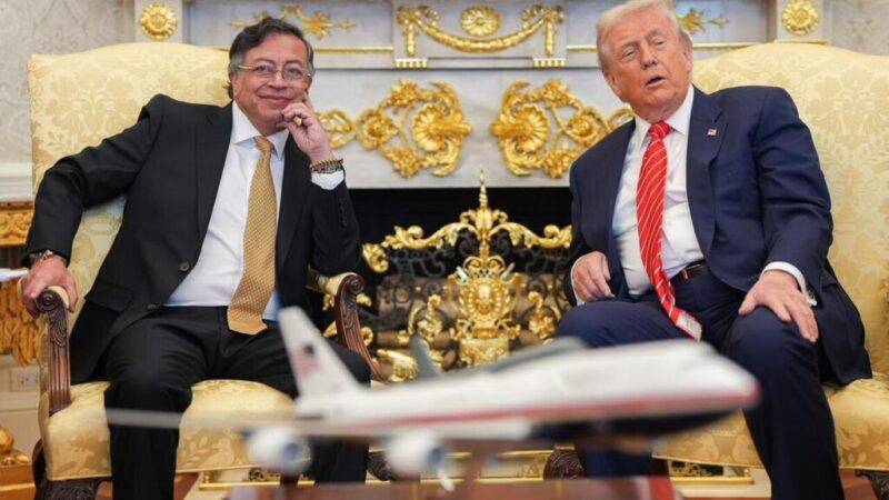 Donald Trump se reunió con Gustavo Petro en la Casa Blanca: “Me pareció estupendo (el encuentro)”