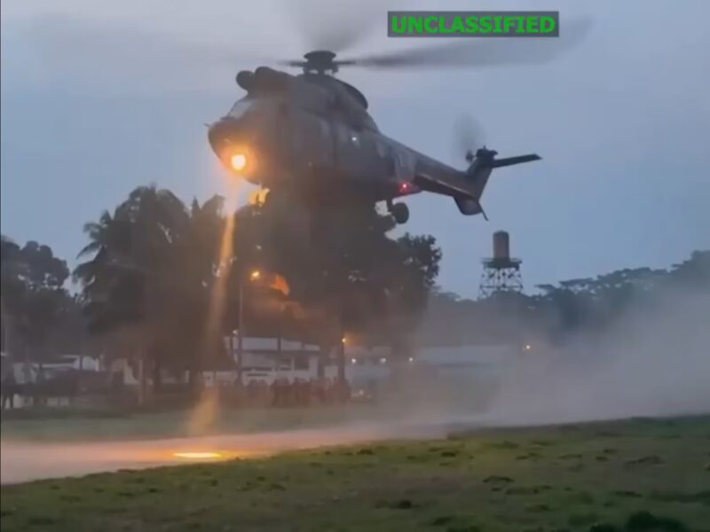 Ecuador y Estados Unidos iniciaron acciones militares contra el narcotráfico. Publicaron videos de las operaciones