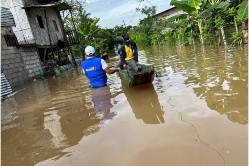 Emergencia Nacional por fuertes lluvias en Ecuador