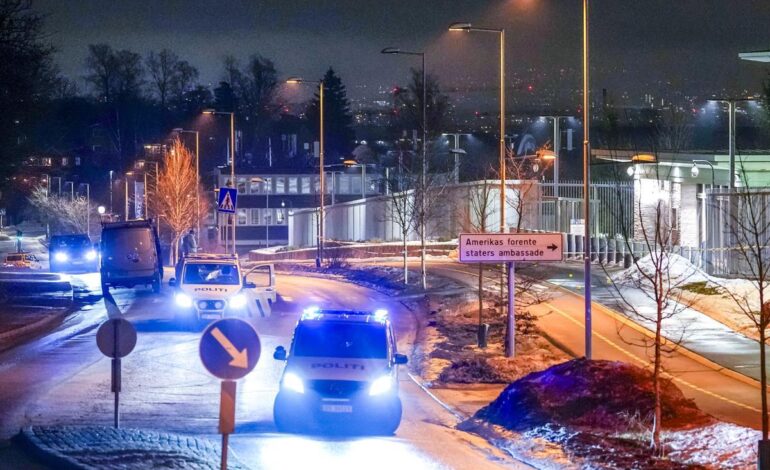 Explosión cerca de la embajada de EE UU en Oslo, la policía investiga