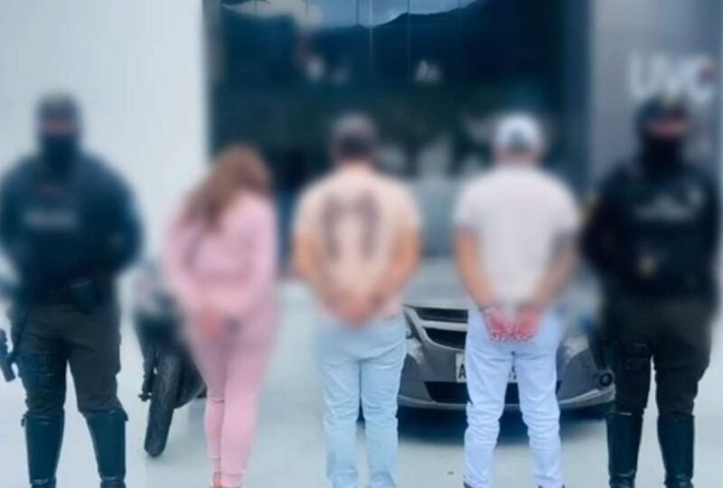 Prisión preventiva para delincuentes que quisieron secuestrar a ciudadano en Quito