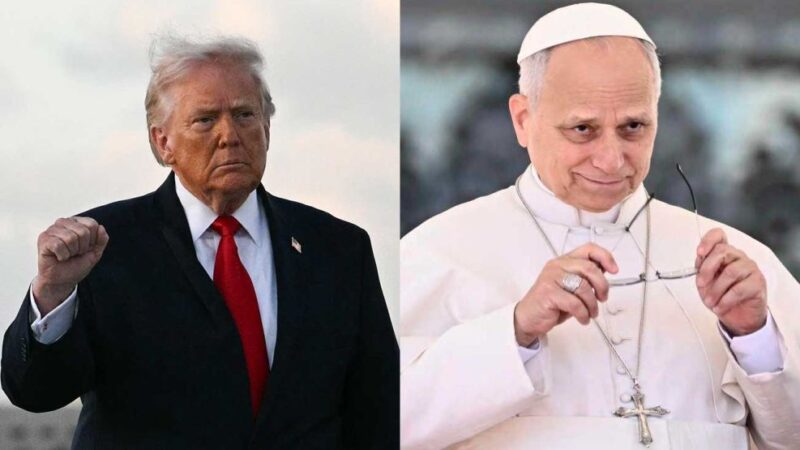 Aumenta las tensiones entre Trump y el papa León XIV