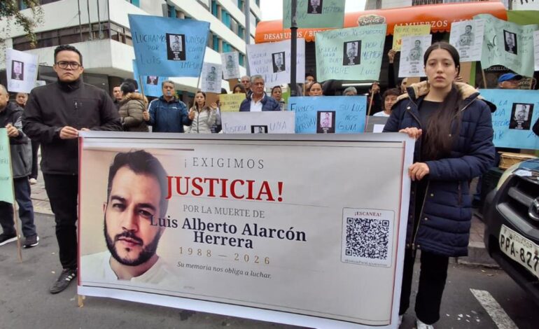  La familia de Luis Alarcón alegan falta de notificación y cuestionan la actuación del fiscal