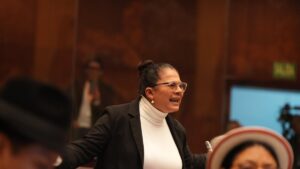 La bancada correista en crisis: asambleísta Sandra Figueroa denunció presiones dentro de su bloque