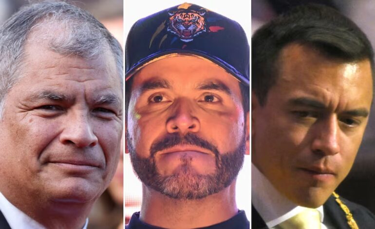  Rafael Correa prófugo de la justica ecuatoriana critica a De la Espriella por avalar “injerencia” de Noboa en las elecciones de Colombia