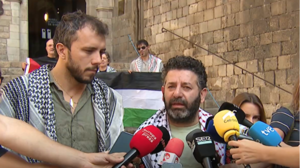 Israel amplió por dos días la detención de un activista brasileño y otro español-palestino de una flotilla con destino a Gaza