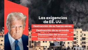 Estados Unidos exige a Irán todo su uranio enriquecido, límites nucleares y renuncia a compensaciones, según agencia Fars
