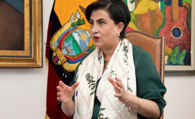 Gabriela Sommerfeld deja el  Ministerio de Relaciones Exteriores