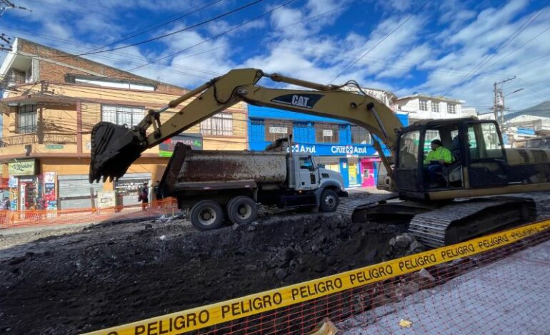  El barrio La Floresta se encuentra en plena rehabilitación vial