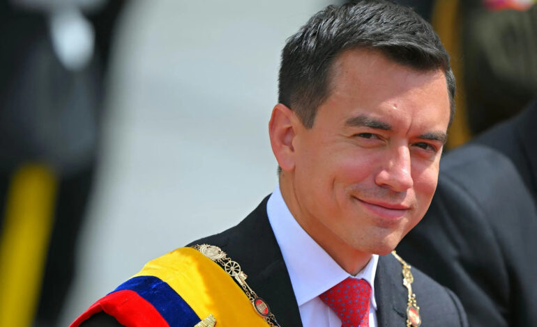 Presidente Noboa anuncio la baja de un 20% del precio de la cerveza